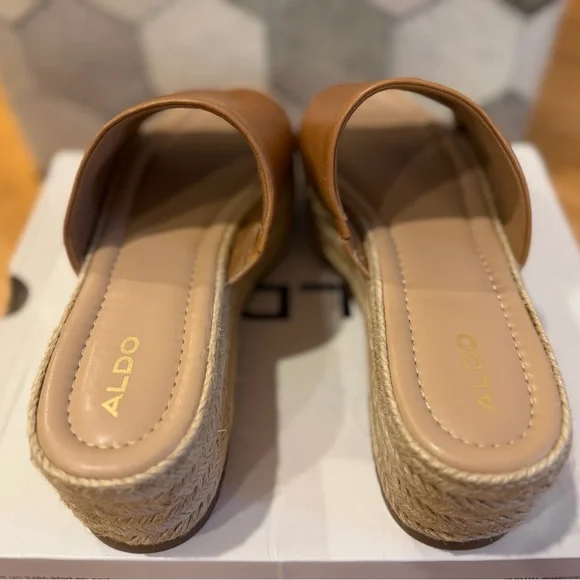 Aldo “Cabernet” Platform Espadrille Slides - Picture 5 of 8